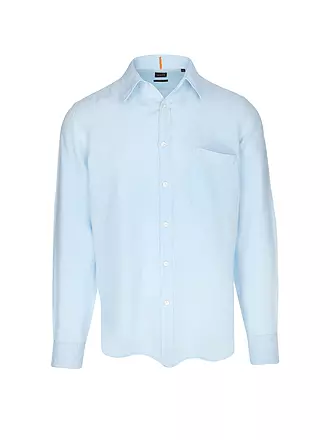 BOSS | Chemise en lin Regular Fit RELEGANT | hellblau